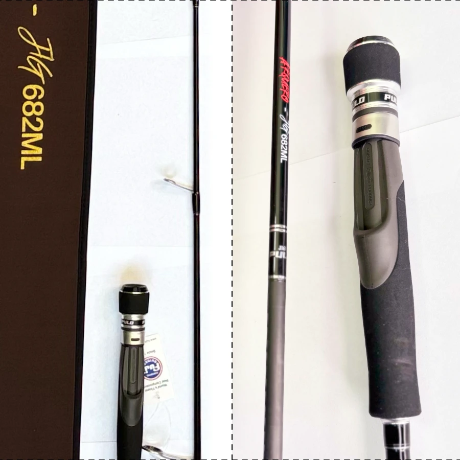 Caña Arquero JIG682ML Toray(30T+40T) 2.08m