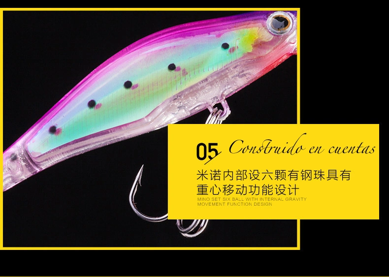 PULO-3068 Señuelos de Pesca,fluorescente