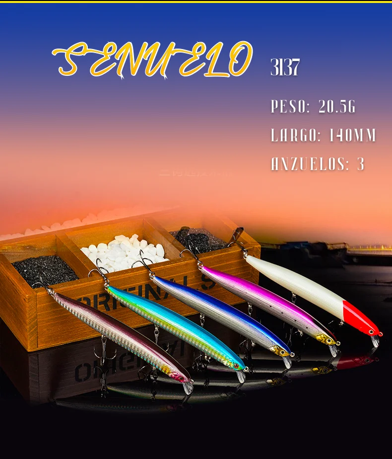 M140F señuelo 20.5g 140mm