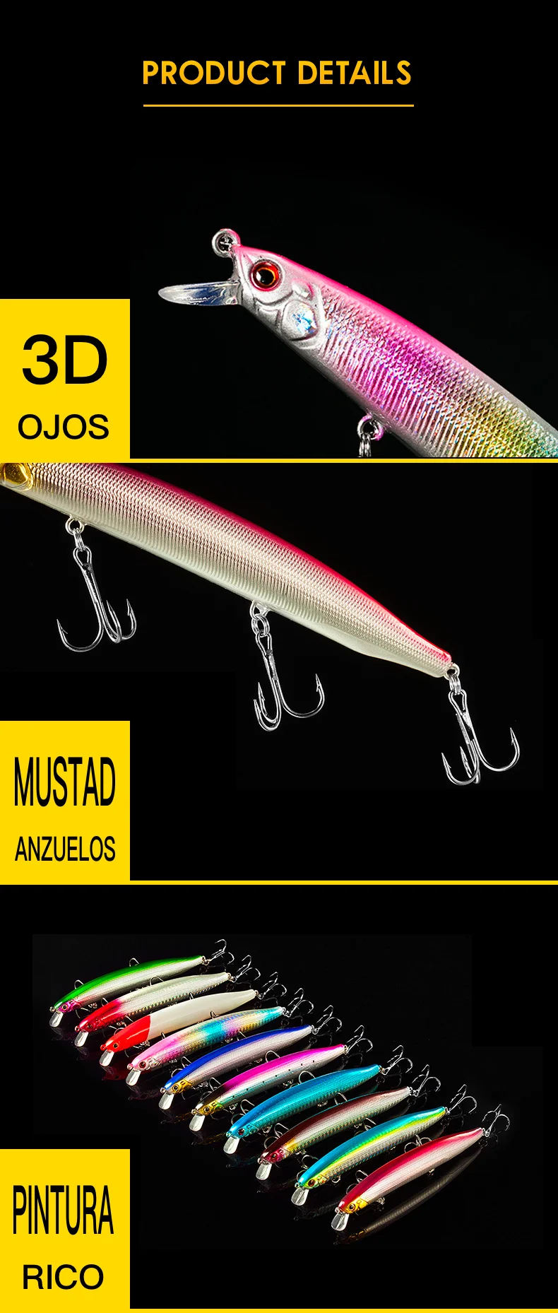 M140F señuelo 20.5g 140mm