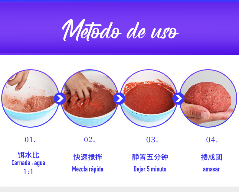 Carnada de chino para carpas