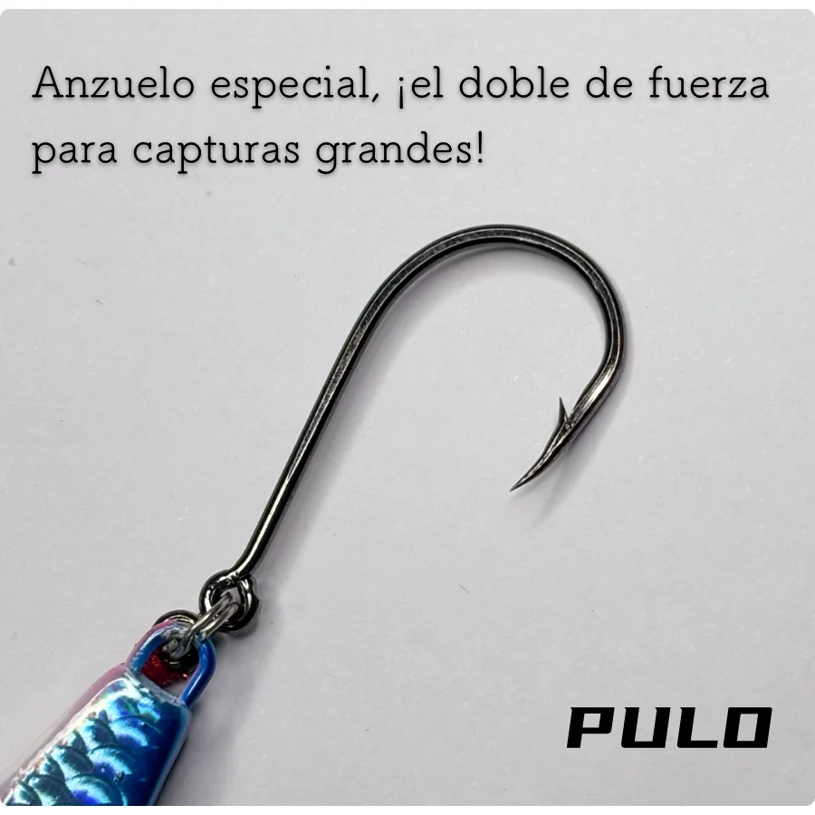 JIG EMA diseño de escamas 40g 75mm