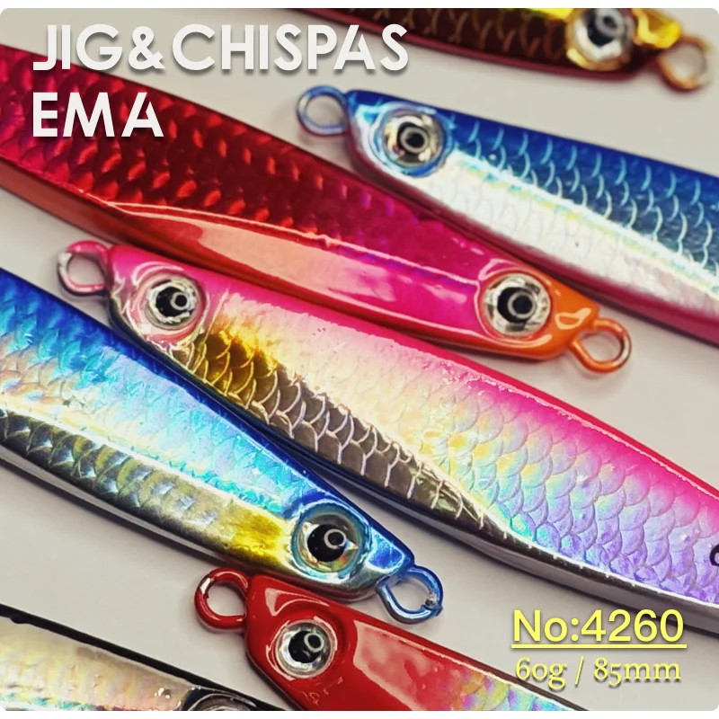 JIG & Chispas de ema 60g 85mm