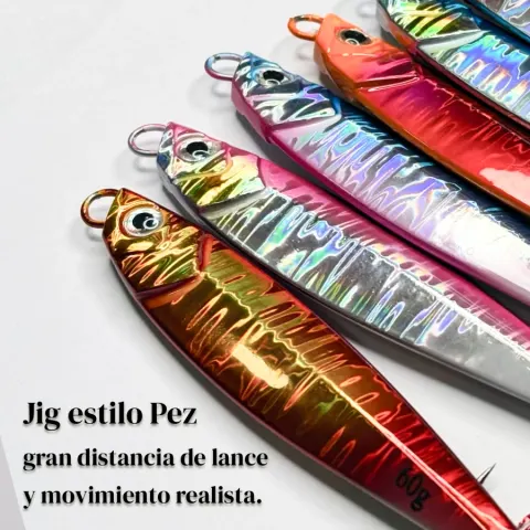 Jig estilo pez 40g 75mm