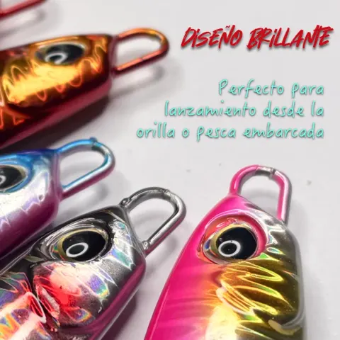Plomo de pesca con diseño reflectante 30~300g