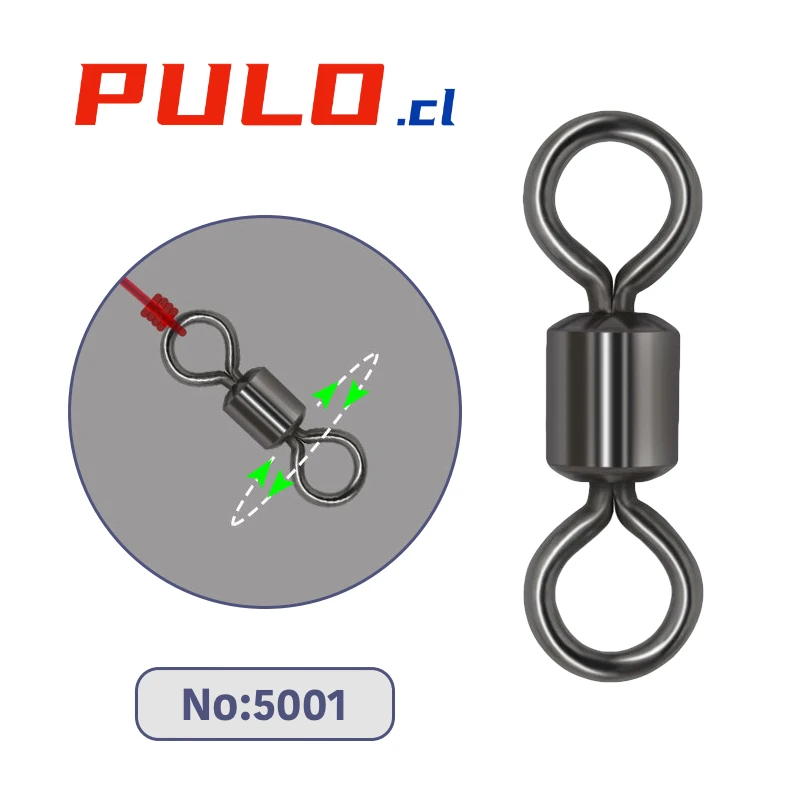Conector triple 8-anillo 100PCS No:5001