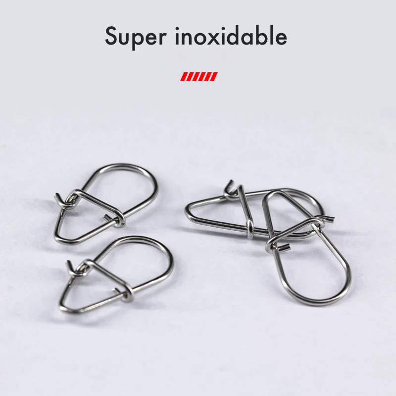 Conector triple para señuelos 100PCS No:5002