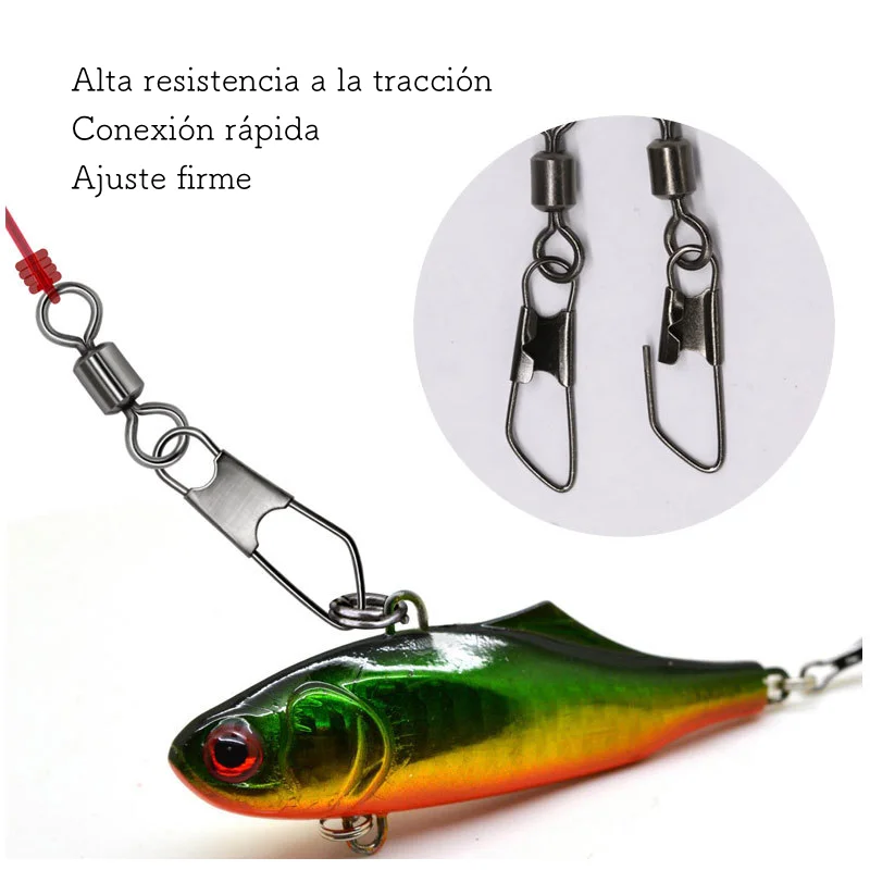 Esmerillón americano + imperdible tipo A 50PCS No:5003