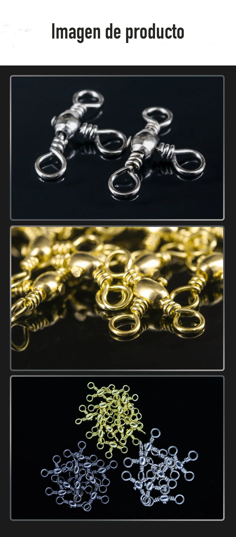 Conector triple 50PCS No:5005