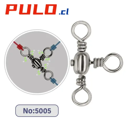 Conector triple 50PCS No:5005