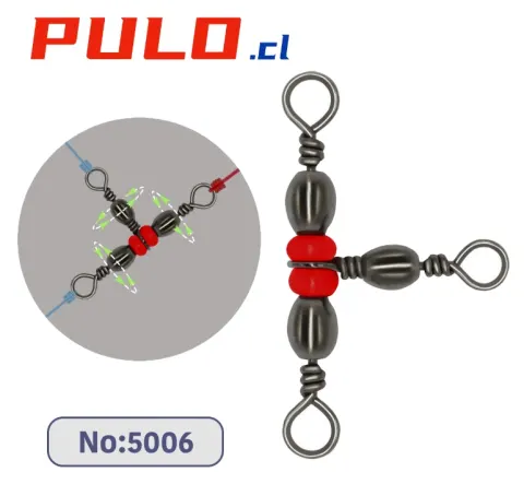 Conector triple 12PCS No:5006