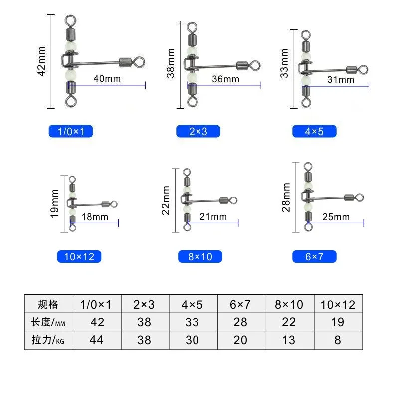 Conector triple 12PCS No:5039