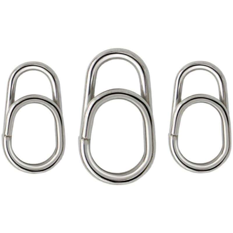 conector triple para pesca acero inoxidable 5150