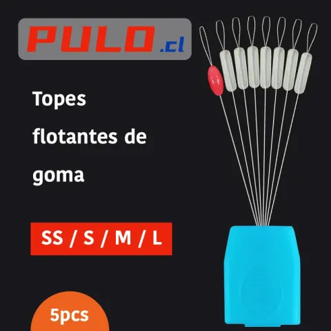 Topes flotantes de goma 5PCS No:5601