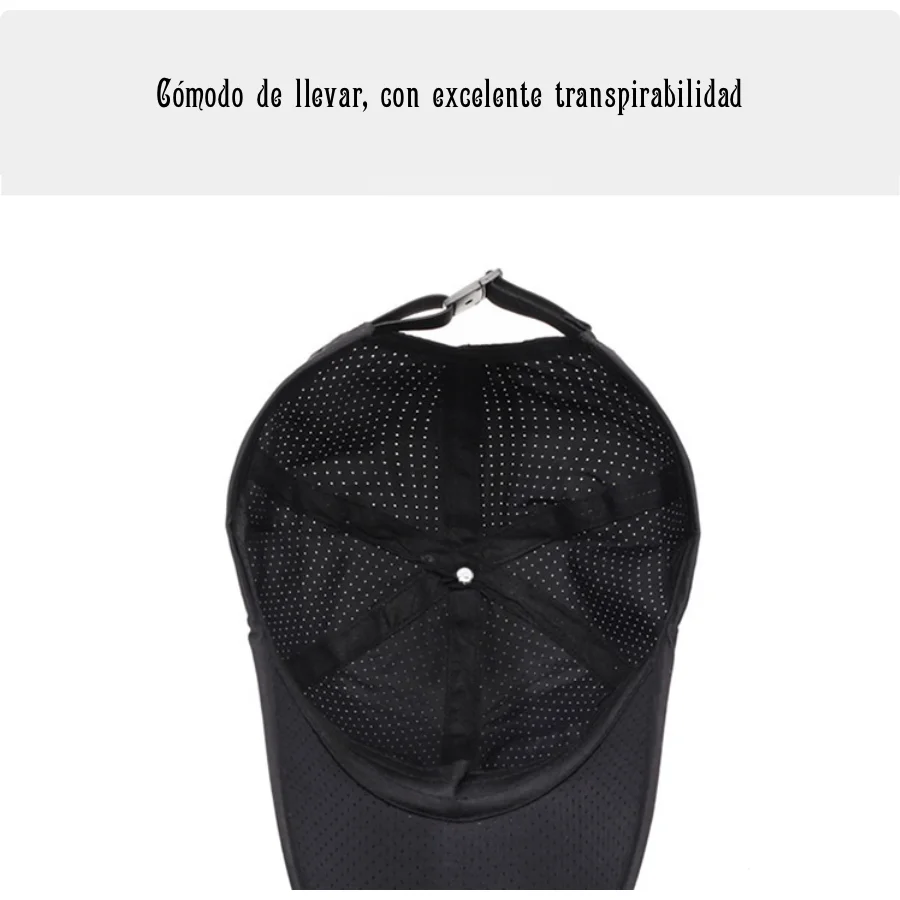 Gorra de pesca con ala larga