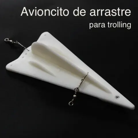 Avioncito de arrastre para trolling