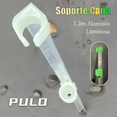 Soporte luminoso para caña de 1,2 m