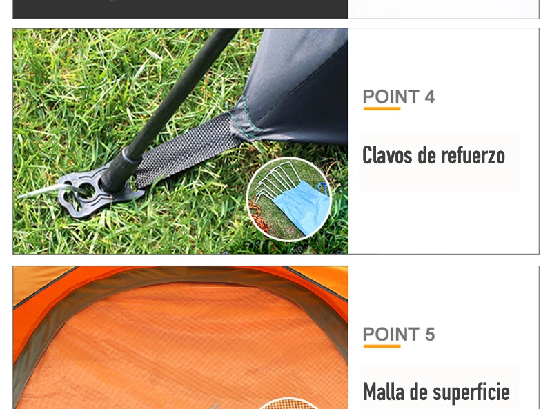 Carpa automática de armado rápido