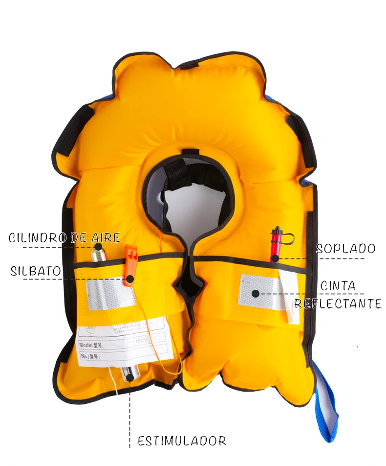 Chaleco para pesca