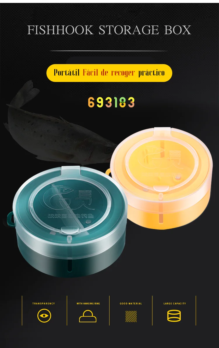 Cajas para conector triple o para anzuelos