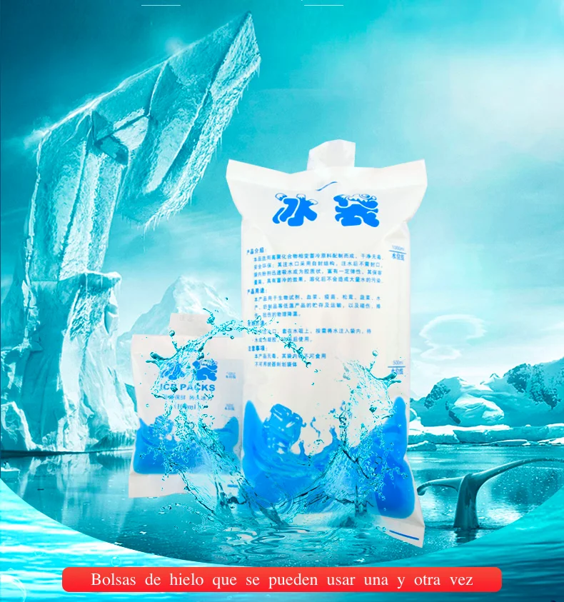 Bolsa de hielo 200ml 400ml