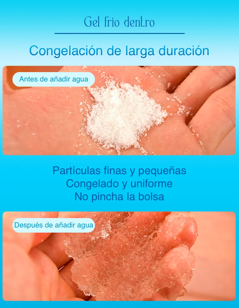 Bolsa de hielo 200ml 400ml