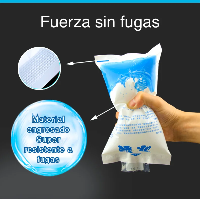 Bolsa de hielo 200ml 400ml