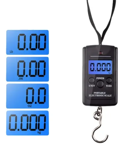 Balanza electrónica portátil para pesca
