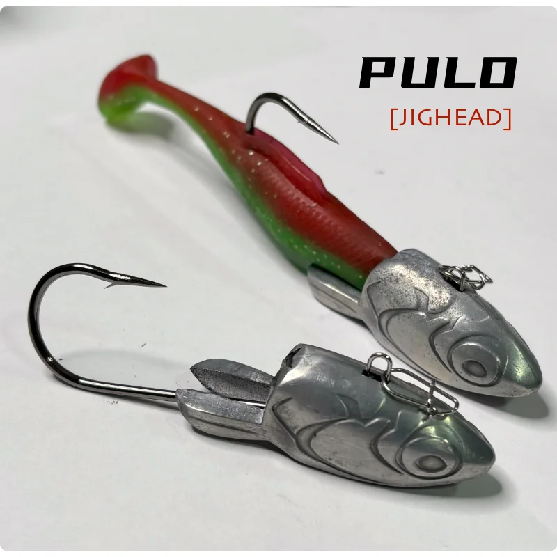 Jighead anzuelo plomado 7140 para vinilo