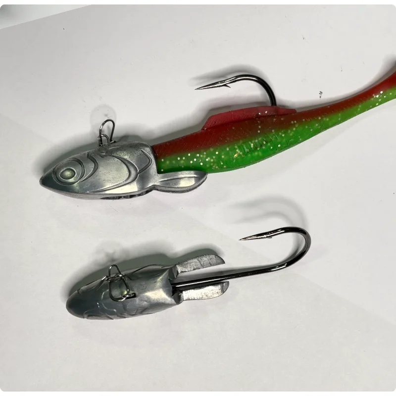 Jighead anzuelo plomado 7140 para vinilo