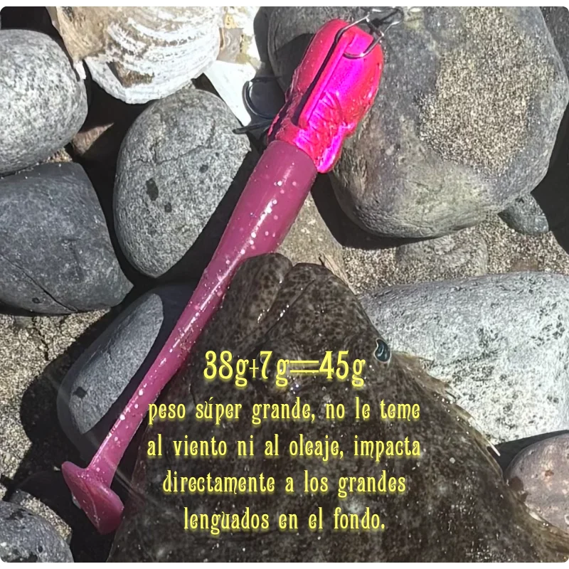 Jighead anzuelo plomado 7140 para vinilo