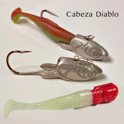 Jighead anzuelo plomado 7140 para vinilo