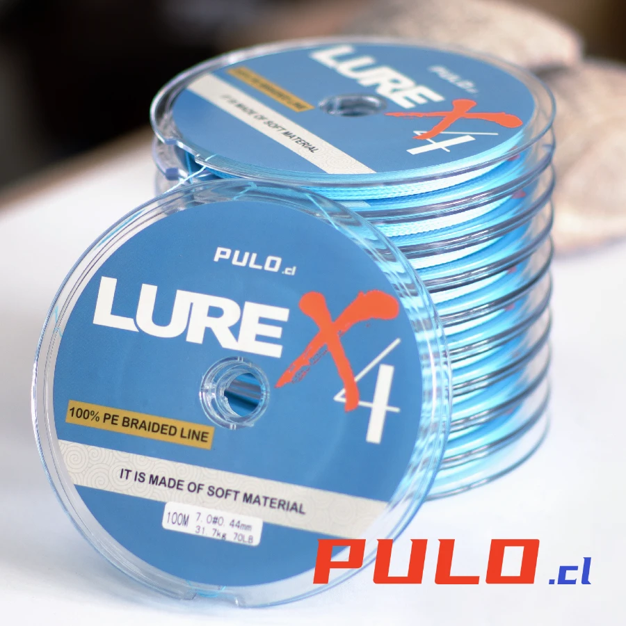 PE Línea de pesca de 4 hebras