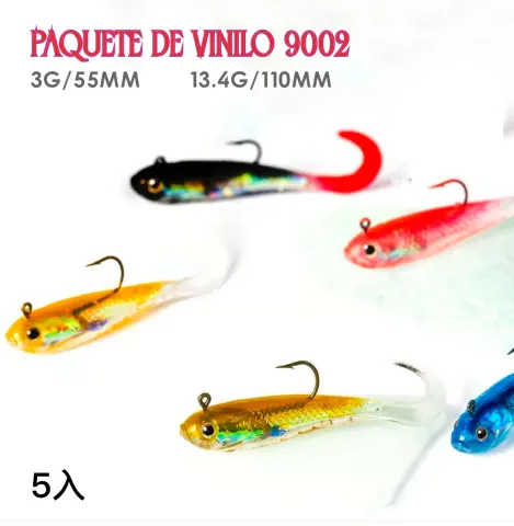 Vinilo de pesca con cajas