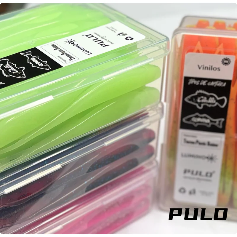 Vinilo de pesca con cajas