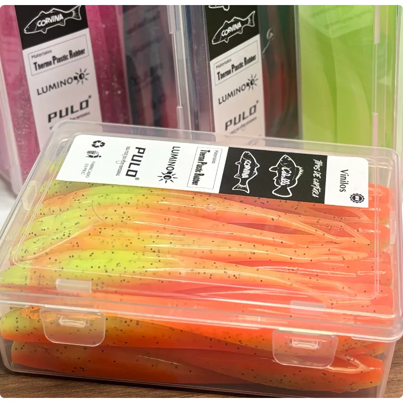 Vinilo de pesca con cajas